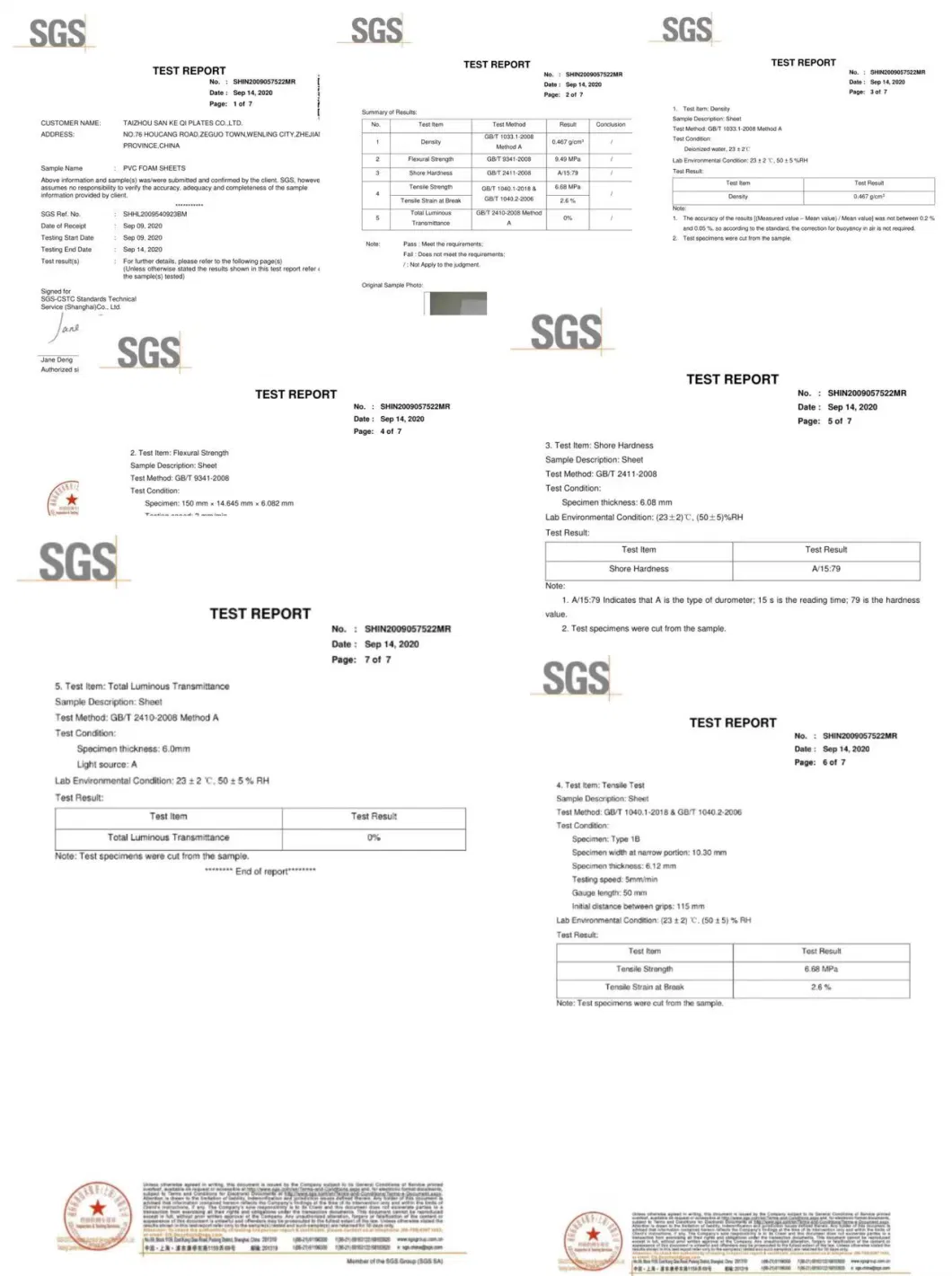 Sankeqi Plastic Sheet Rigid Co-Extruded PVC Foam Board for Furniture Kitchen Cabinet